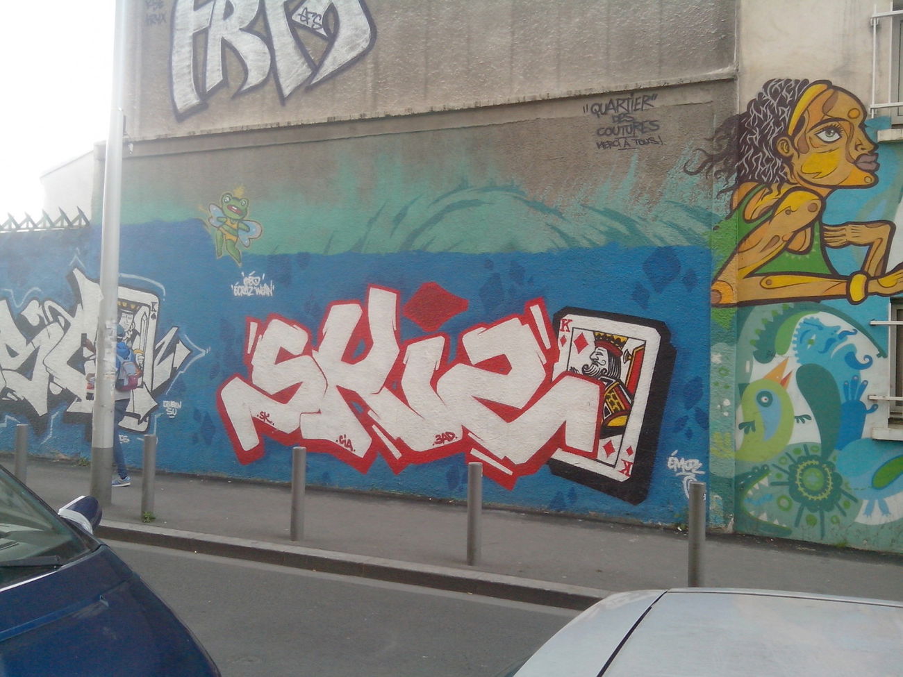 Graffiti Bombing - Photo by strasbourgraffiti