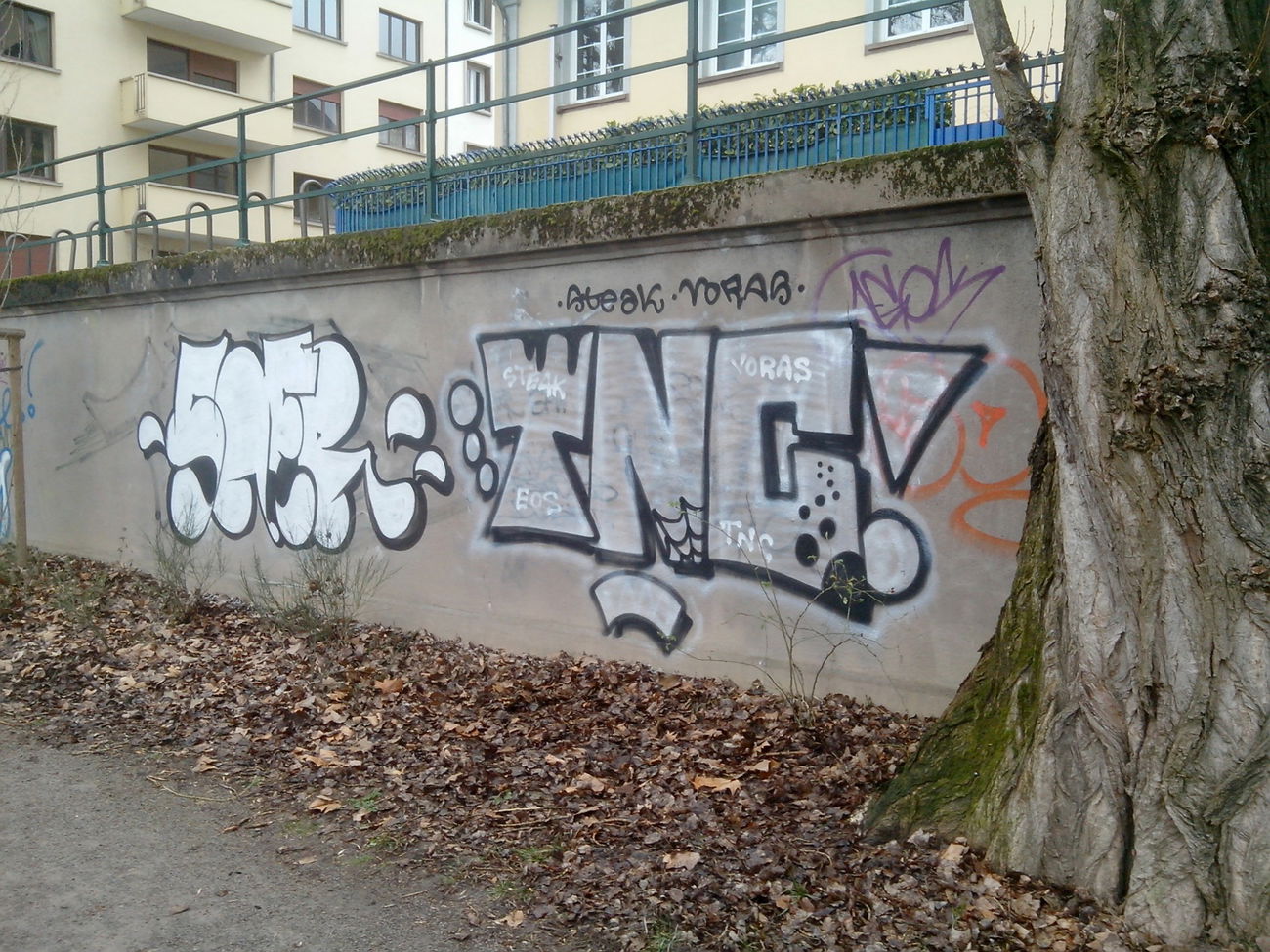Graffiti Bombing - Photo by strasbourgraffiti