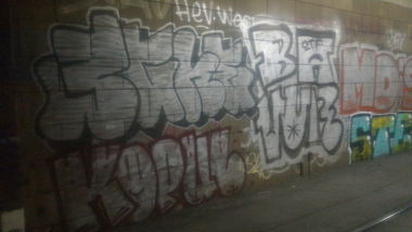 Graffiti Bombing - Photo by strasbourgraffiti