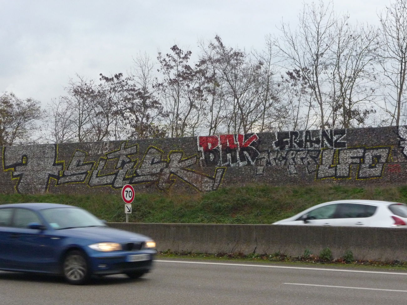 Graffiti Bombing - Photo by strasbourgraffiti