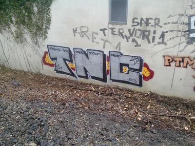 Graffiti Bombing - Photo by strasbourgraffiti