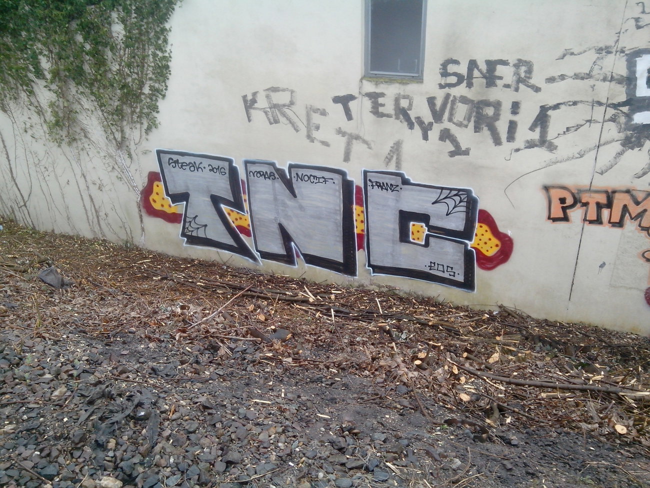 Graffiti Bombing - Photo by strasbourgraffiti