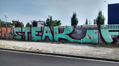 Graffiti Bombing - Photo by strasbourgraffiti