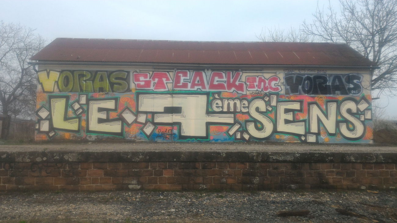 Graffiti Bombing - Photo by strasbourgraffiti