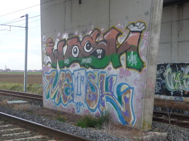 Graffiti Bombing - Photo by strasbourgraffiti