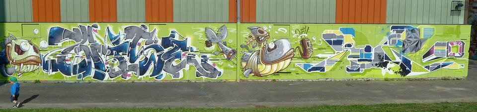 Graffiti Wall - Photo by strasbourgraffiti