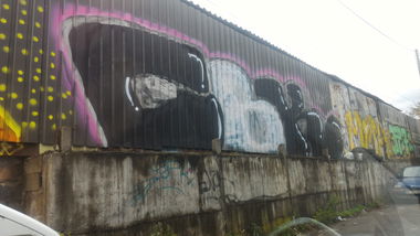 Graffiti Bombing - Photo by strasbourgraffiti