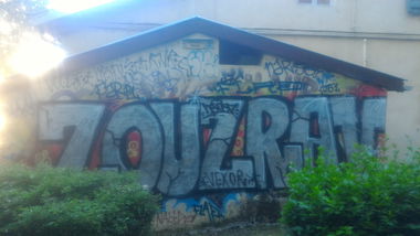 Graffiti Bombing - Photo by strasbourgraffiti