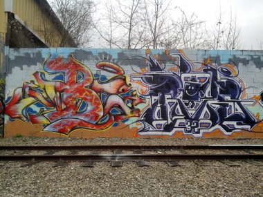 Graffiti Wall - Photo by strasbourgraffiti
