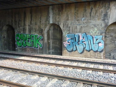 Graffiti Bombing - Photo by strasbourgraffiti