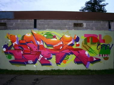 Graffiti Wall - Photo by strasbourgraffiti