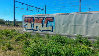 Graffiti Bombing - Photo by strasbourgraffiti