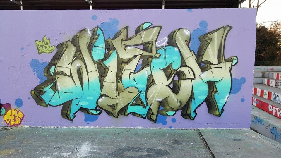 Graffiti Wall - Photo by strasbourgraffiti