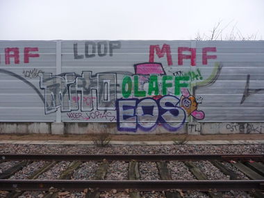 Graffiti Bombing - Photo by strasbourgraffiti