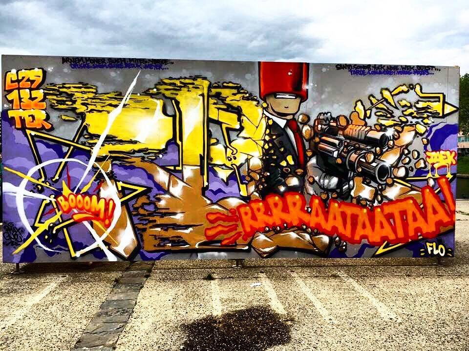 Graffiti Wall - Photo by strasbourgraffiti