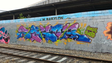 Graffiti Wall - Photo by strasbourgraffiti