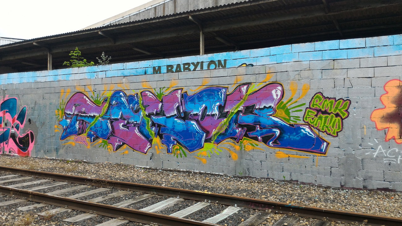 Graffiti Wall - Photo by strasbourgraffiti