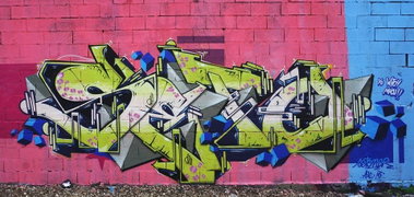 Graffiti Wall - Photo by strasbourgraffiti