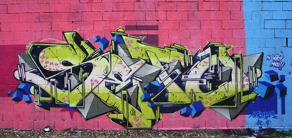 Graffiti Wall - Photo by strasbourgraffiti