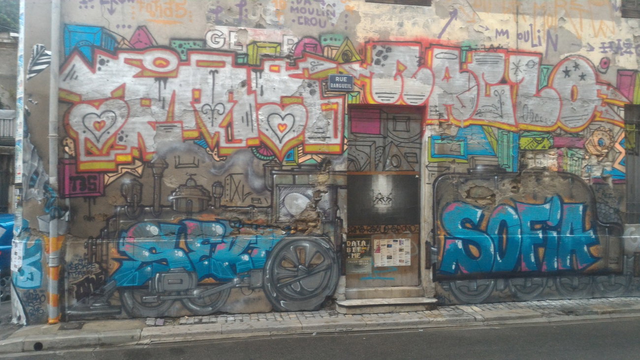 Graffiti Wall - Photo by strasbourgraffiti