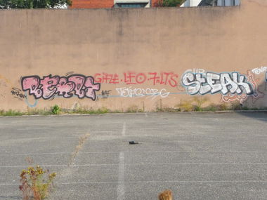 Graffiti Bombing - Photo by strasbourgraffiti