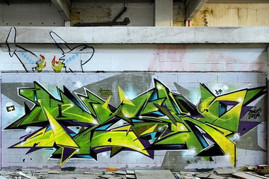 Graffiti Wall - Photo by strasbourgraffiti