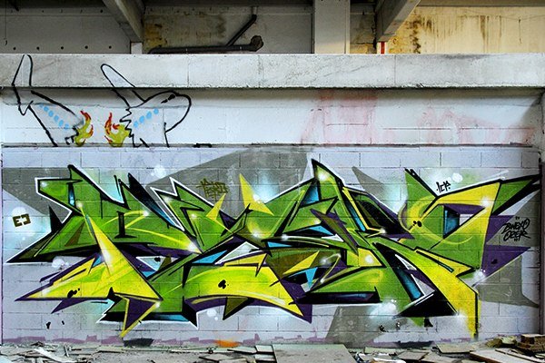 Graffiti Wall - Photo by strasbourgraffiti