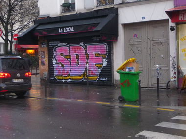 Graffiti Bombing - Photo by strasbourgraffiti