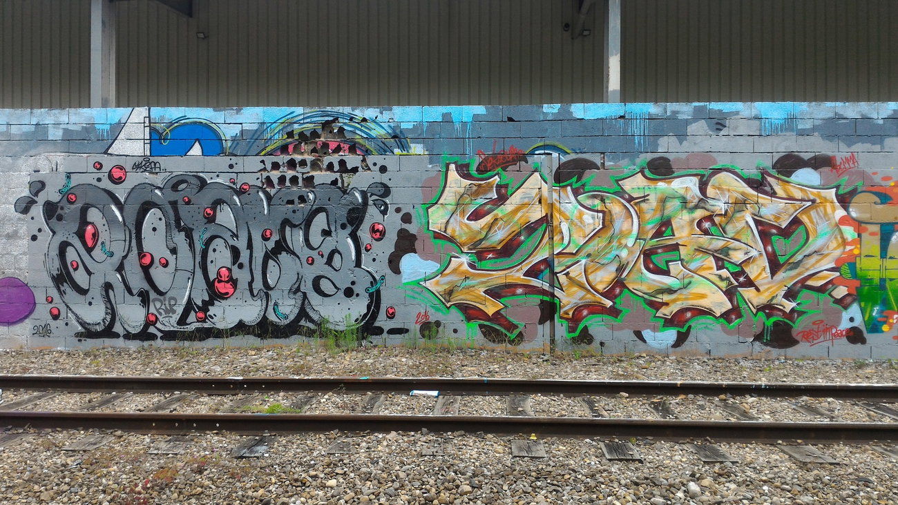 Graffiti Wall - Photo by strasbourgraffiti