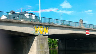 Graffiti Bombing - Photo by strasbourgraffiti