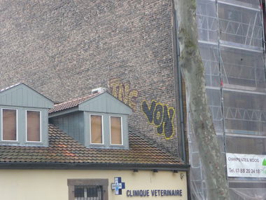 Graffiti Bombing - Photo by strasbourgraffiti