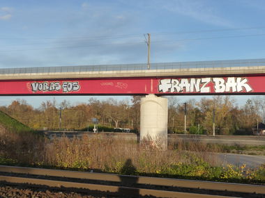 Graffiti Bombing - Photo by strasbourgraffiti