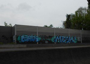 Graffiti Bombing - Photo by strasbourgraffiti