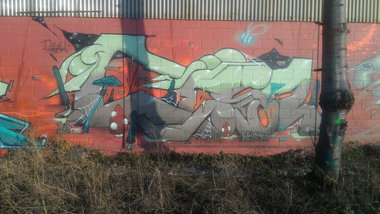 Graffiti Wall - Photo by strasbourgraffiti