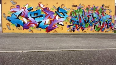 Graffiti Wall - Photo by strasbourgraffiti