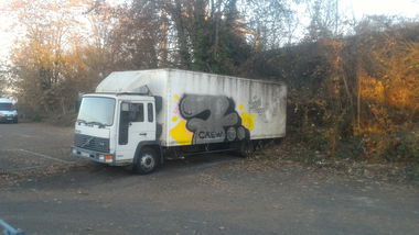 Graffiti Bombing - Photo by strasbourgraffiti