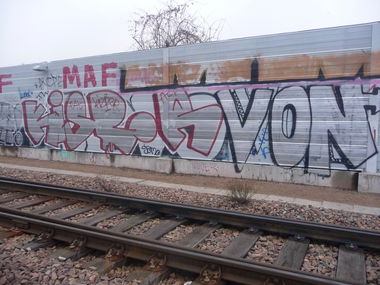 Graffiti Bombing - Photo by strasbourgraffiti