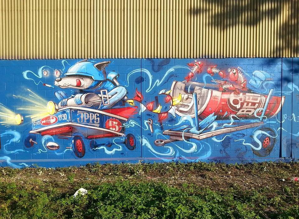 Graffiti Wall - Photo by strasbourgraffiti