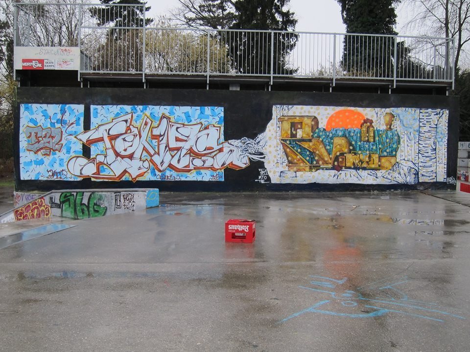 Graffiti Wall - Photo by strasbourgraffiti