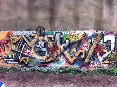 Graffiti Wall - Photo by strasbourgraffiti