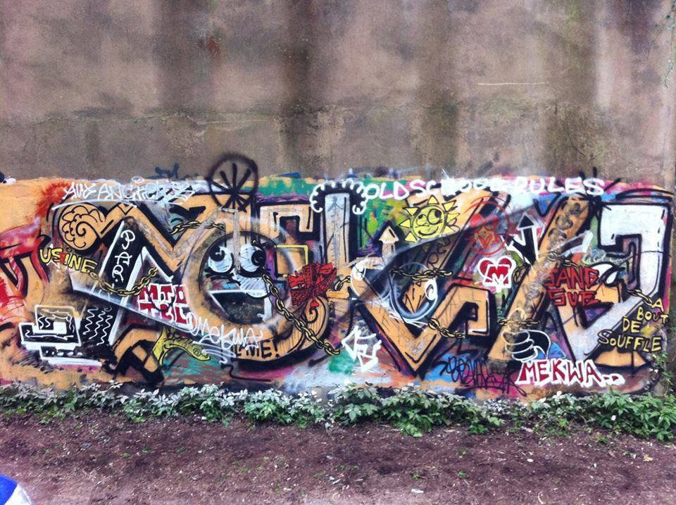 Graffiti Wall - Photo by strasbourgraffiti