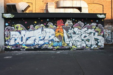 Graffiti Wall - Photo by strasbourgraffiti
