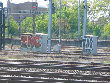 Graffiti Bombing - Photo by strasbourgraffiti