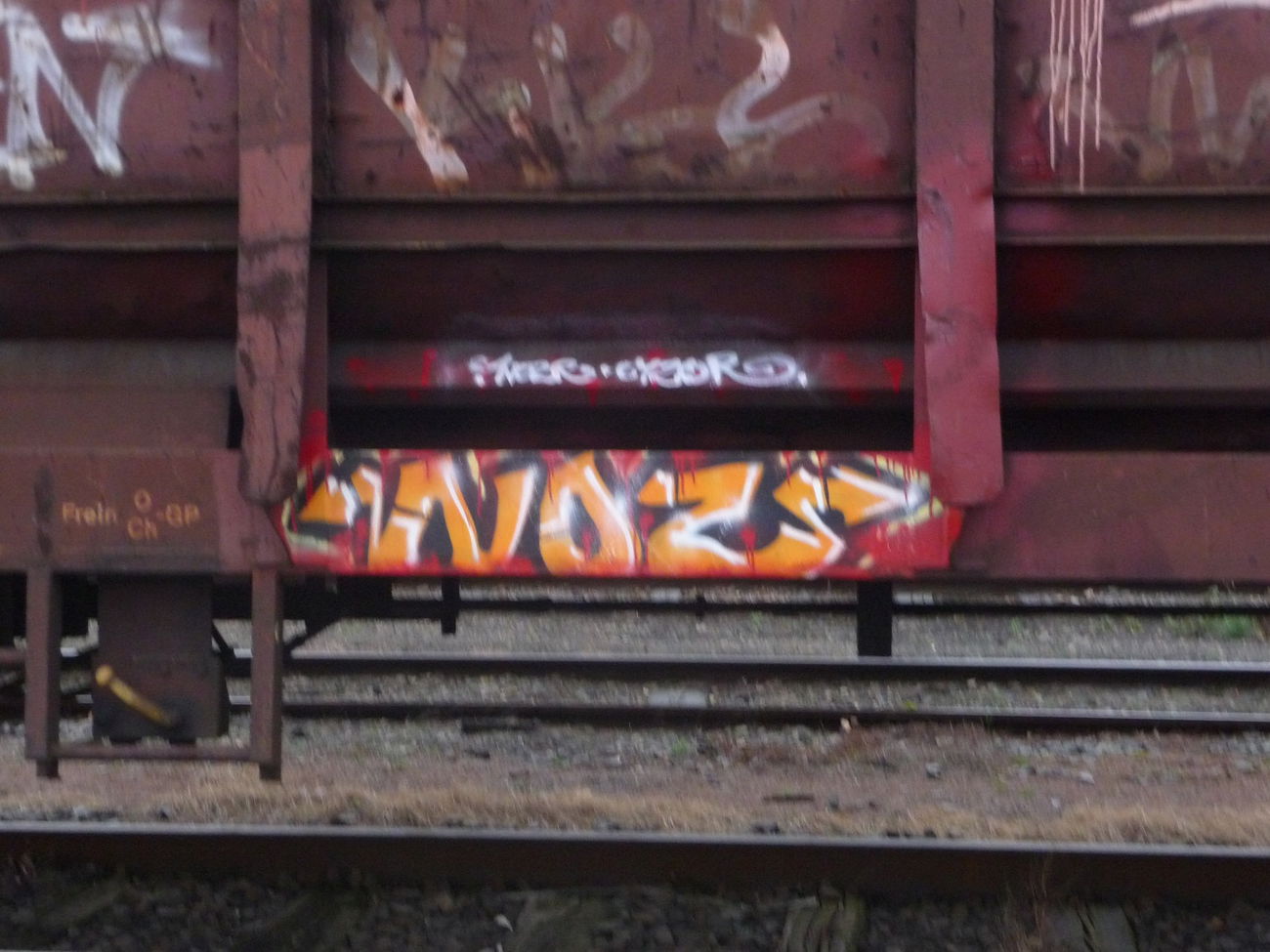Graffiti Train - Photo by strasbourgraffiti