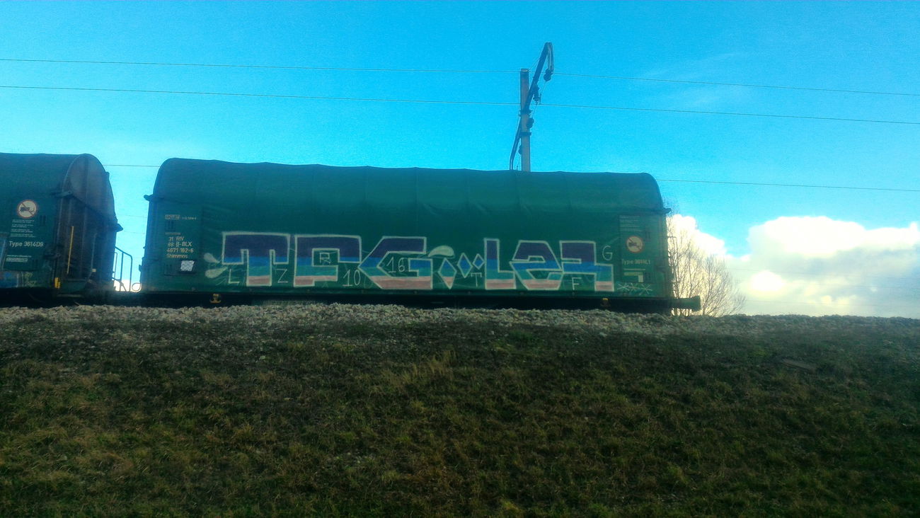 Graffiti Train - Photo by strasbourgraffiti