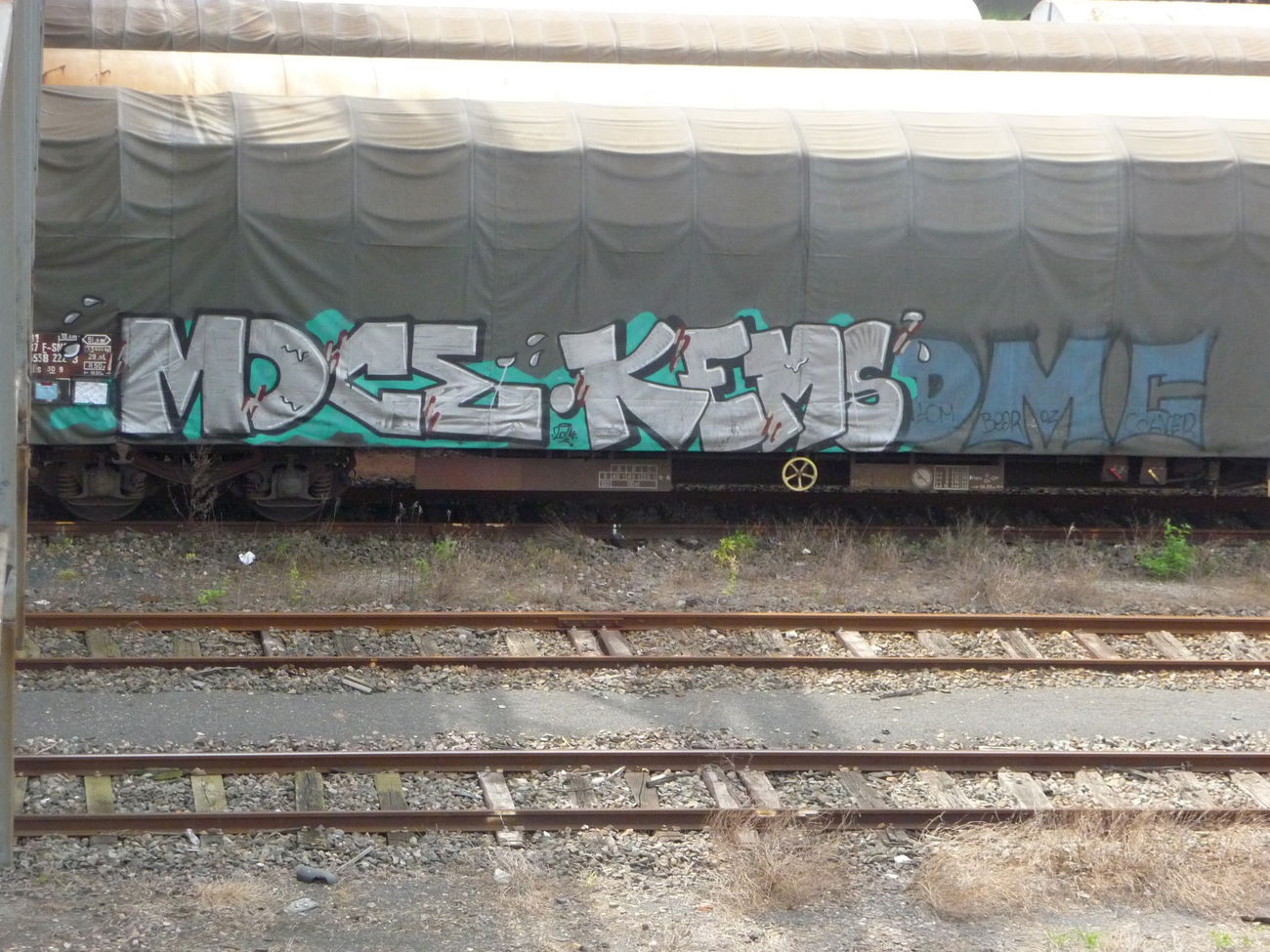 Graffiti Train - Photo by strasbourgraffiti