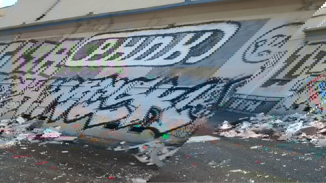 Graffiti Bombing - Photo by strasbourgraffiti