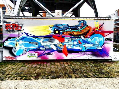 Graffiti Wall - Photo by strasbourgraffiti