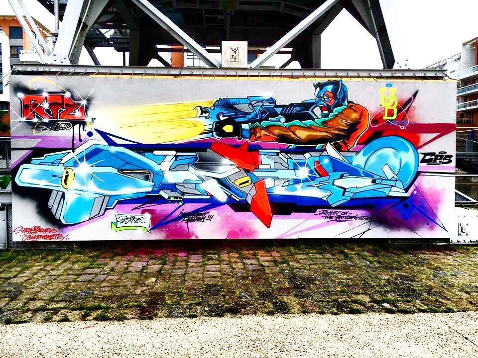Graffiti Wall - Photo by strasbourgraffiti