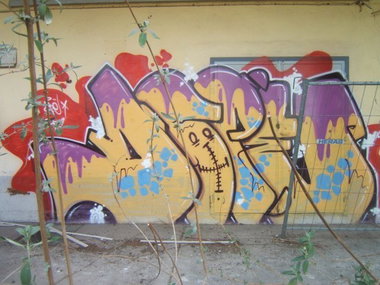 Graffiti Bombing - Photo by strasbourgraffiti